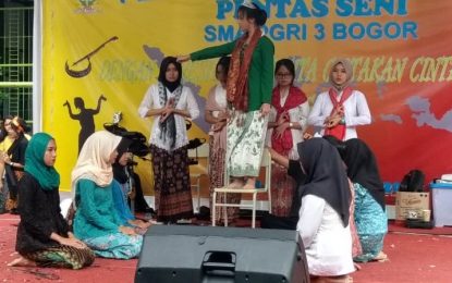 SMA PGRI 3 Kota Bogor Beri Perhatian Pada Budaya Nusantara