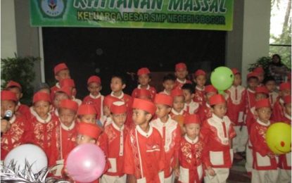 Rayakan Ulang Tahun,  SMPN 5 Kota Bogor Tebar Kebaikan