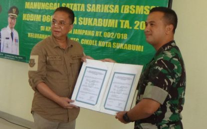 Pembukaan Bhakti Siliwangi Manunggal Satata Sariksa (BSMSS) Kodim 0607/Kota Sukabumi TA 2023