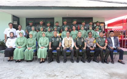 Kunjungan Kerja Dandim 0607/Kota Sukabumi ke Koramil 0607-5/Salabintana