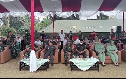 Pembukaan TMMD ke 118 Kodim 0608/Cianjur 2023 Resmi di Buka, Mengusung Tema “Sinergi Lintas Sektoral Mewujudkan Kemanunggalan TNI dan Rakyat Semakin Kuat”