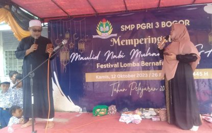 SMP PGRI 3 Kota Bogor Peringati Maulid Nabi Muhammad SAW