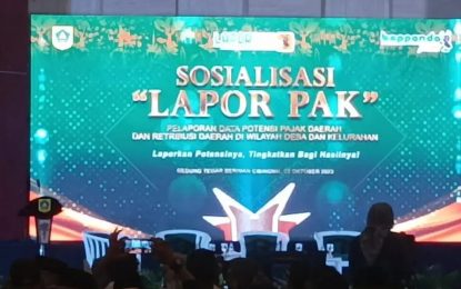 Bappenda Kabupaten Bogor Launching Aplikasi “Lapor Pak”