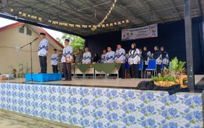 Camat Dramaga Kabupaten Bogor Memimpin Upacara Peringatan HUT PGRI & HGN Tahun 2023
