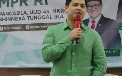 Tommy Kurniawan Jelaskan Tentang Nilai-Nilai Pancasila Dalam Giat Sosialisasikan Empat Pilar Kebangsaan