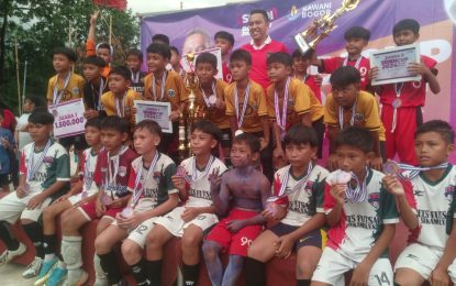 Turnamen Sepak Bola Futsal Sendi Cup 2024 Di Tutup