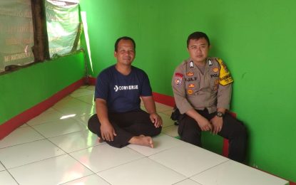 Bhabinkamtibmas Wilayah Hukum Polsek Cijeruk Sambang Warga Beri  Himbauan Dan Ajak Jaga Kamtibmas