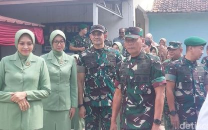 Pangdam III/Siliwangi Tinjau Langsung Jembatan Rawayan Bogor