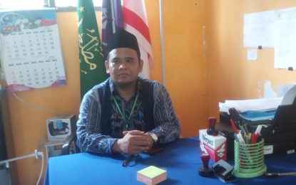 Madrasah/MI MATHLA  UL ANWAR  Menggelar Ujian Akhir Madrasah Kelas 6