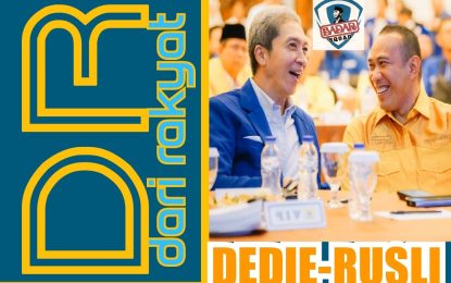 BADAR (Barisan Dedie A Rachim) Respons Positif Pasca Deklarasi Koalisi Bogor Maju (KBM), BADAR  Mendukung Duet Dedie – Rusli.