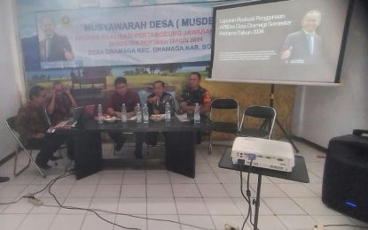 Pemdes Dramaga Gelar Musdes