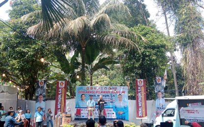 Deklarasi Relawan JM Sekaligus Peresmian Posko Pemenangan Abdi Bogor