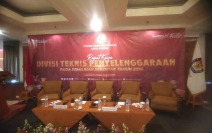 KPU Gelar Raker Bersama PPS dan PPK