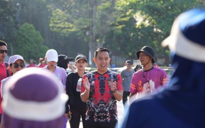 Paslon Sendi-Meli Ajak Masyarakat Sehat