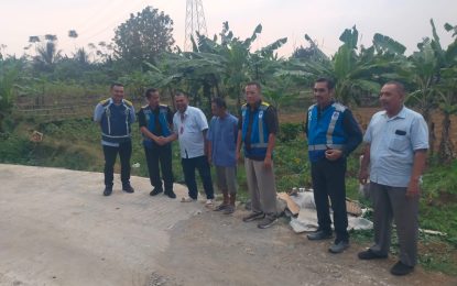 Kunjungan Jasa Marga Disambut Ketua so  DPC Erick Thohir dan Masyarakat Muara Peundey