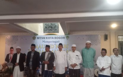 Madrasah Tsanawiyah Negeri (MTsN) Kota Bogor, Peringati Maulid Nabi Muhammad SAW 1446 Hijriyah, Berjalan Lancar dan Khidmat