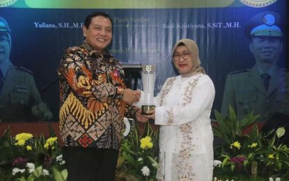 Pj Bupati Bogor Berharap, Kinerja Pimpinan Baru pada Kepala Kantor Pertanahan Kabupaten Bogor Bisa Semakin Baik 