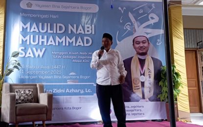 Yayasan Bina Sejahtera Menggelar Peringatan Maulid Nabi Muhammad SAW 1447 H “Menggali Kisah Nabi SAW sebagai Inspirasi Generasi Masa Kini”