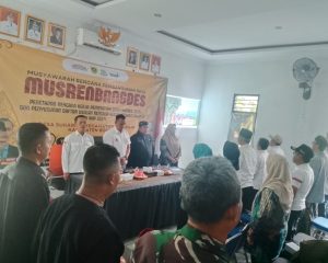 Musrenbang Desa Sukaraja Siap Wujudkan MBG Di Sekolah Di Wilayah ini