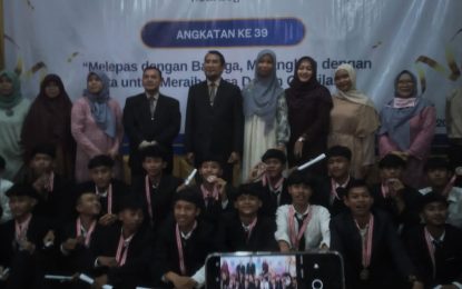 Suasana Haru Warnai Syukuran Perpisahan Kelas XII Yayasan SMA, SMK Bina Sejahtera Kota Bogor