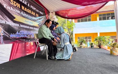 SDN Nagrak 1 Lepas 83 Siswa-Siswi Dengan Haru dan Bahagia
