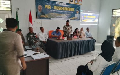 Musrenbang Desa Sukaraja Membahas Program-Program Pembangunan Desa