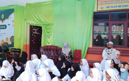 SMP Miftahul Huda Gelar Maulid Nabi Muhammad SAW