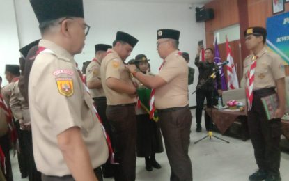 PELANTIKAN PENGURUS PRAMUKA KWARTIR RANTING BOGOR UTARA MASA BAKTI 2025–2028