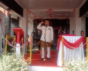 Kecamatan Ciomas Gelar Upacara HUT RI Ke-81 Dengan Khidmat Dan Penuh Semangat