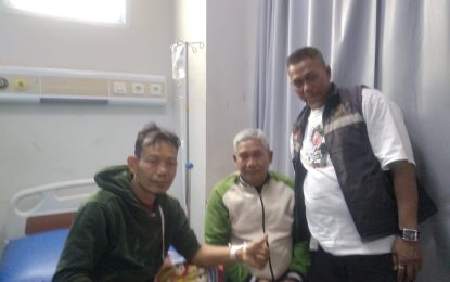 Jaga Silaturahmi, Pembina HTSB Jenguk Ketua Yang Tengah dirawat di RSI Aisha Cibinong