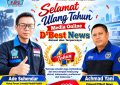 FJP2 Bogor Raya Ucapkan Selamat HUT ke-4 D’Best News, Berharap Terus Sajikan Berita Aktual dan Terpercaya