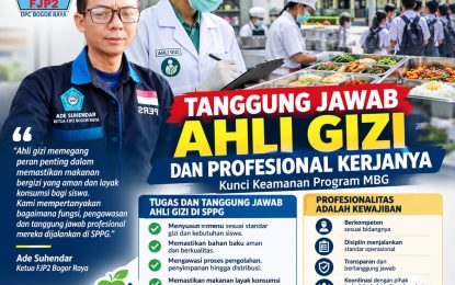 Dugaan Keracunan MBG di Cisarua,FJP2 Desak Audit Kinerja Ahli Gizi SPPG
